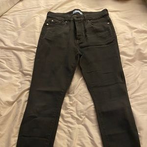 7 for all mankind high waist ankle skinny jeans